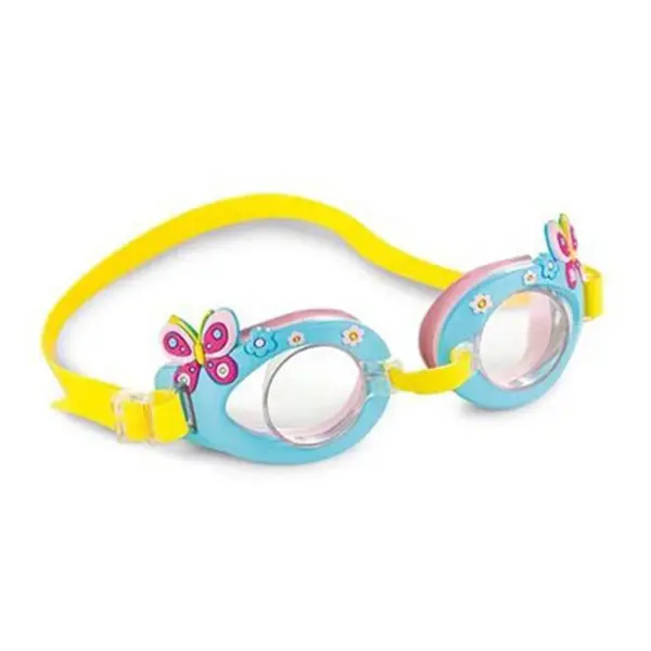 عینک شنا بچه گانه اینتکس مدل پروانه کد 55610 - 5
