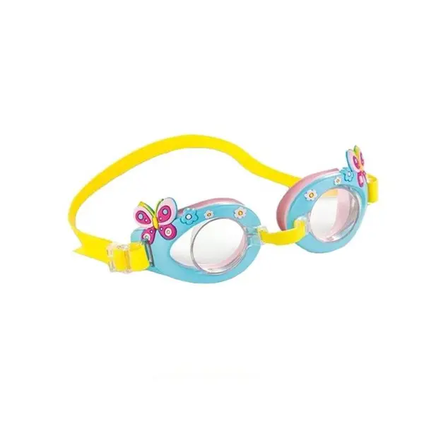عینک شنا بچه گانه اینتکس مدل پروانه کد 55610 - 4