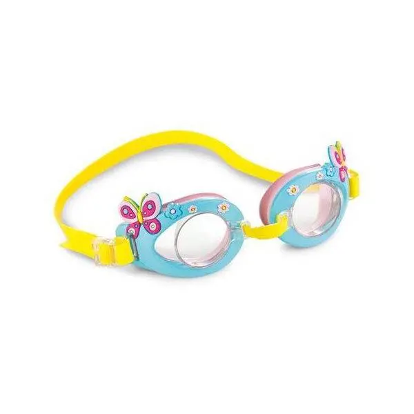 عینک شنا بچه گانه اینتکس مدل پروانه کد 55610 - 3