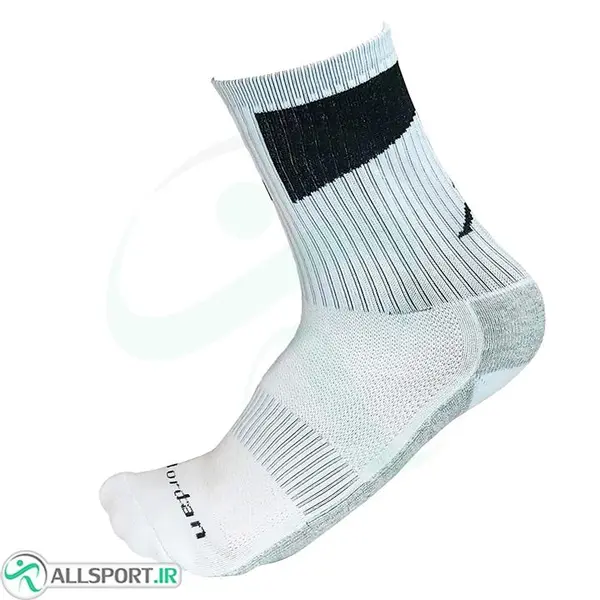 جوراب جردن طرح اصلی  Jordan socks White - 2