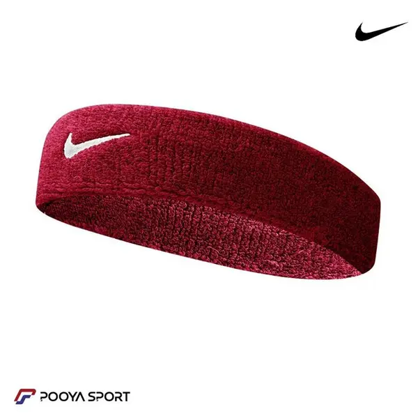 هدبند ورزشی پهن حوله ای نایک NIKE قرمز - 2