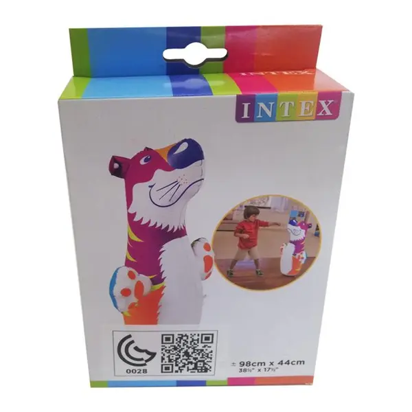 کیسه بوکس بادی طرح مبارز 44672 اینتکس Intex  مدل 3d Fighter - 3