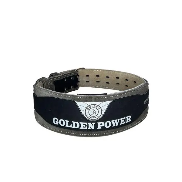 کمربند پاورلیفتینگ چرم الترا پرو گلدن پاور Golden Power - 2