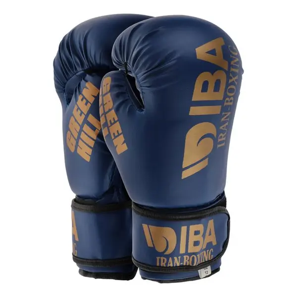 دستکش بوکس گرین هیل مدل super aiba به همراه کلاه - 3