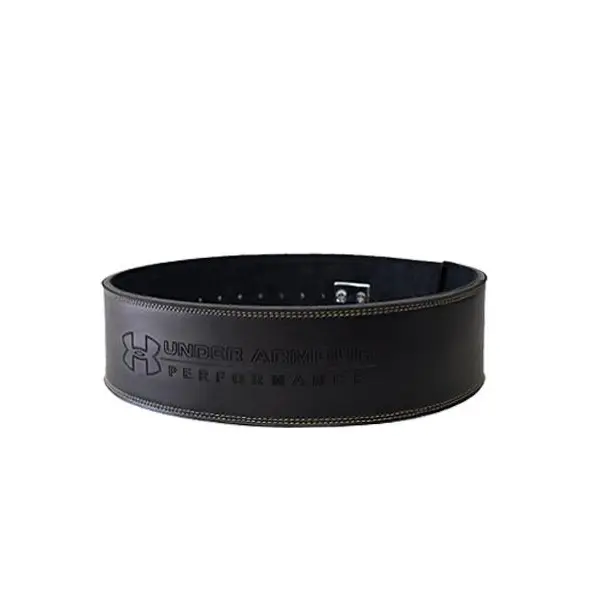 کمربند پاورلیفتینگ چرم UNDER ARMOUR - 5