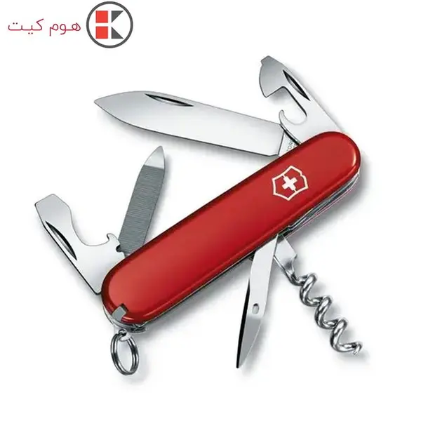 چاقو وابزار چندکاره ویکتورینوکس Victorinox Sportsman Red 0.3803 - 3