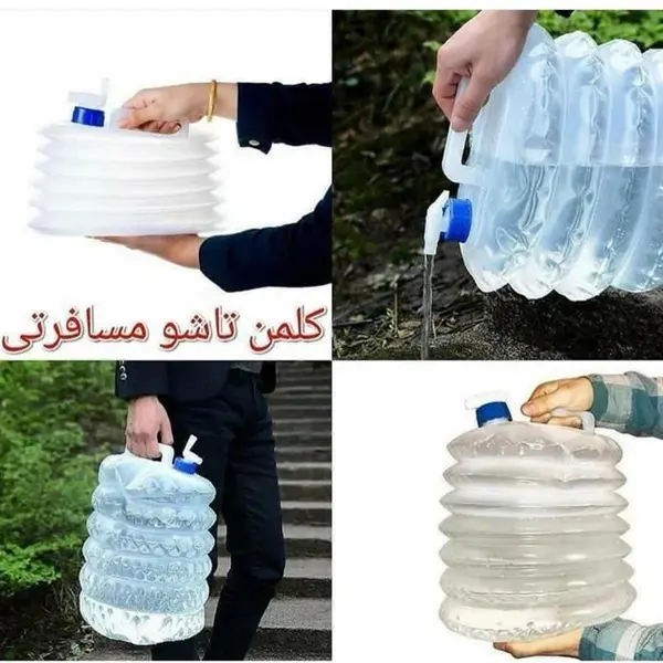گالن آب تاشو 10 لیتری - 6