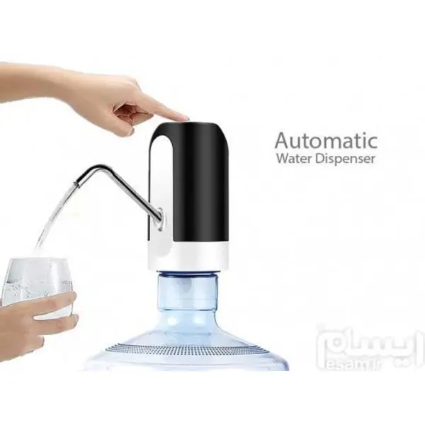 پمپ آب برقی گالن آب ZX-115 شارژی به همراه کابل USB شارژر - 2