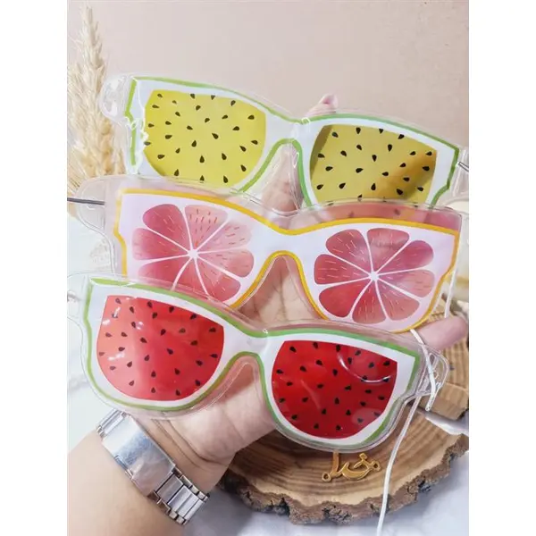 چشم بند کمپرس دار صورت طرح میوه - 2