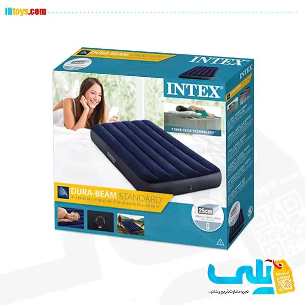تشک بادی 1 نفره اینتکس مدل 64757 - 6