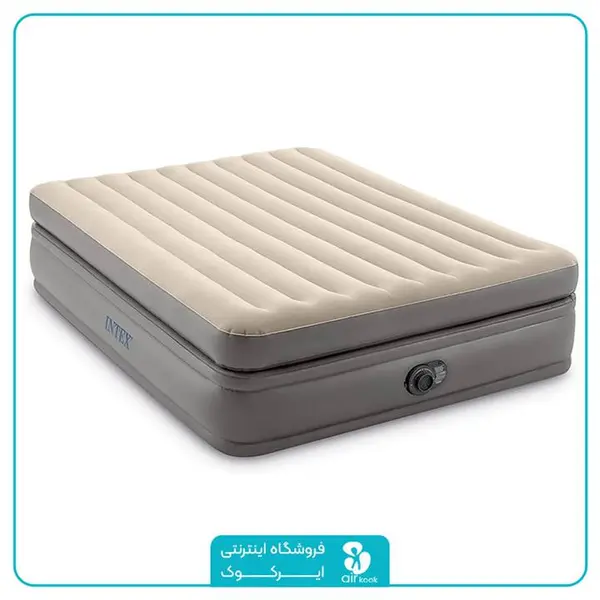 تخت بادی دو نفره اینتکس با پمپ 220 ولت 64164NP - 4