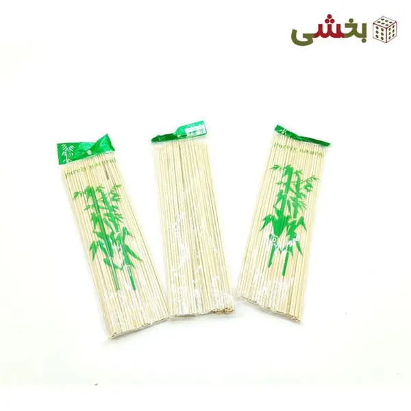 سیخ جوجه کباب چوبی سایز 25 سانتی