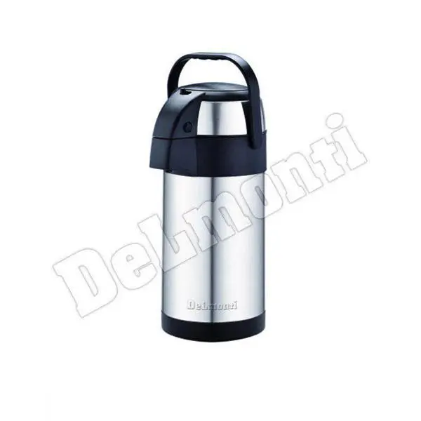 فلاسک پمپی 3 لیتر استیل دلمونتی مدل DL1680 - 5