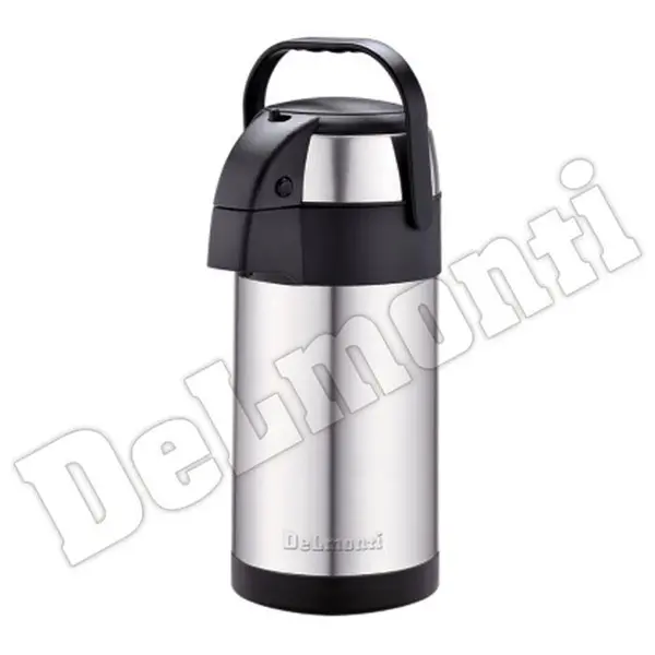 فلاسک پمپی 3 لیتر استیل دلمونتی مدل DL1680 - 6
