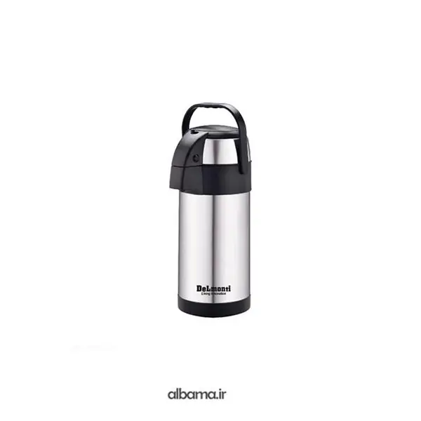 فلاسک پمپی 3 لیتر استیل دلمونتی مدل DL1680