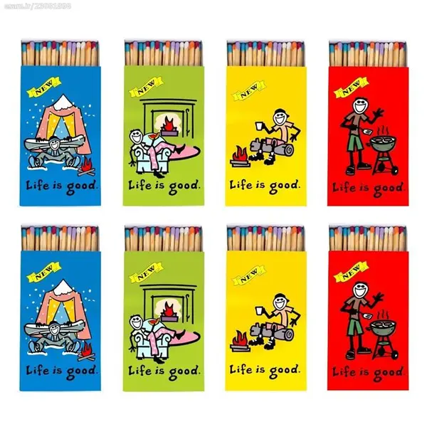 کبریت شومینه زندگی خوب توکلی بسته 8 عددی - 3
