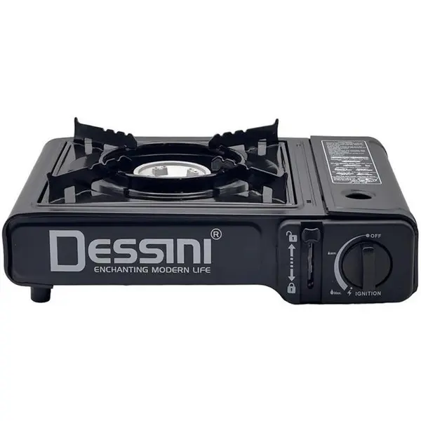 اجاق گاز مسافرتی دسینی دوگانه Dessini مدل BTD-155A 2 in 1