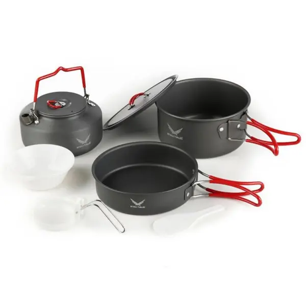 مجموعه ظروف سفری دو نفره اسنوهاک مدل SN-C6151 - 3