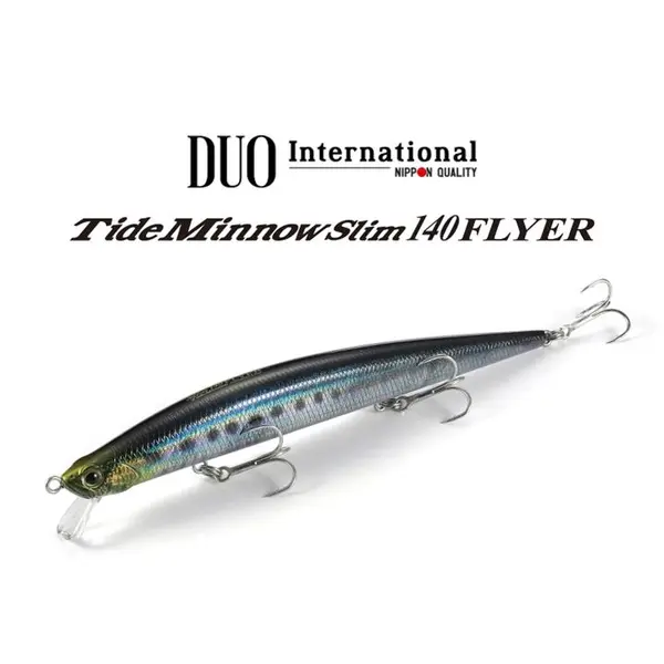 لور ماهیگیری ژاپنی DUO Tide Minnow Slim Flyer 140 - 2