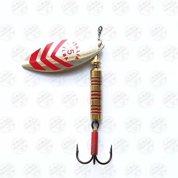 لانسه ماهیگیری سایز ۵ ایلبا Lungo Silver/Red 60115M وزن ۲۴ گرم - 4