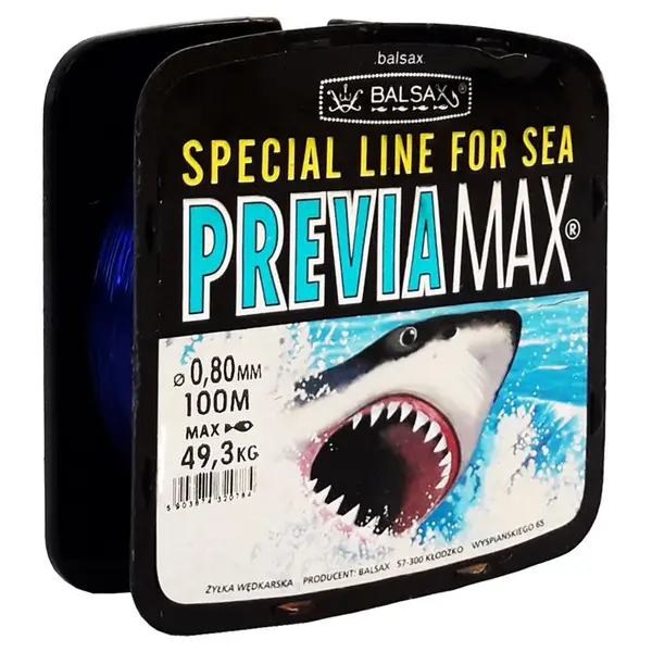 نخ ماهیگیری بالساکس مدل Previa Max سایز 0.80 میلی متر - 2