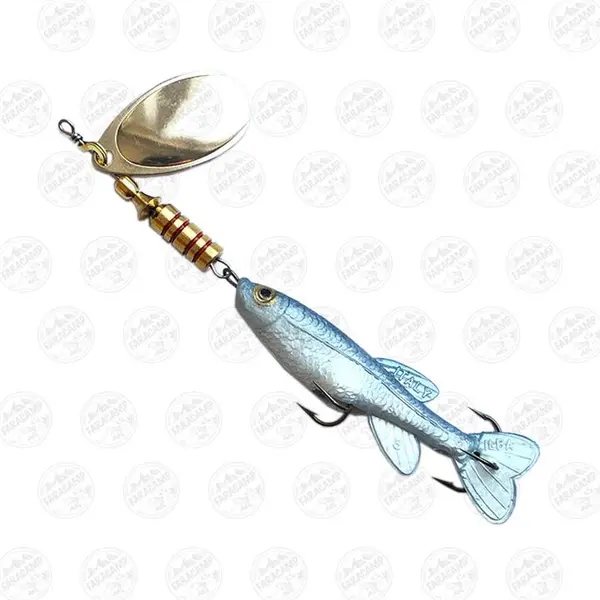 لانسه ماهیگیری ماهی ایلبا مدل Tondo Silver Minnow سایز ۳ - 2