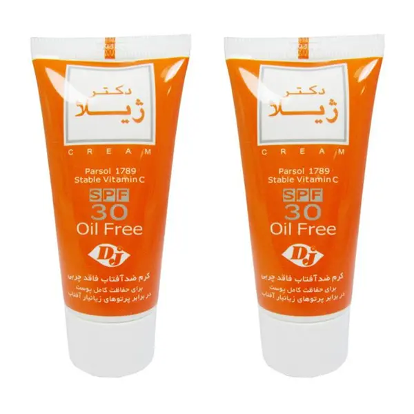کرم ضدآفتاب دکتر ژیلا کد 01 حجم 30 میلی لیتر مجموعه 2 عددی - 2
