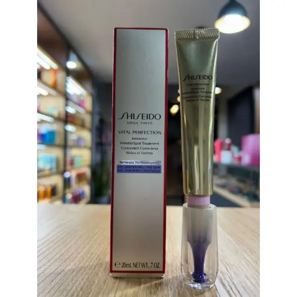 سرم دور چشم بوتاکس شیسیدو 20 میل ضدچروک و ضد لک قوی موضعی Vital Perfection شیسیدو)