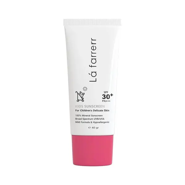 ضد آفتاب مینرال کودکان لافارر مناسب پوست حساس و ظریف کودکان دختر 40 میل – SPF30 - 3