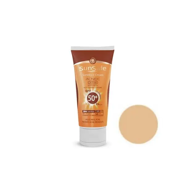 کرم ضد آفتاب سان سیف سری Acne Fluid مدل Supreme Invisible حجم 50 میلی لیتر - 6