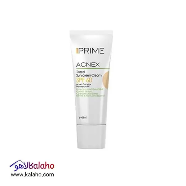 کرم ضد آفتاب رنگی پریم مدل Acnex Beige SPF60 حجم 40 میلی لیتر - 4