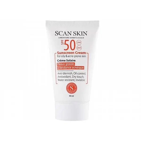 کرم ضد آفتاب اسکن اسکین مدل Anti Blemish حجم 40 میلی لیتر - 3