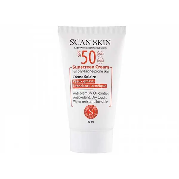 کرم ضد آفتاب اسکن اسکین مدل Anti Blemish حجم 40 میلی لیتر - 2