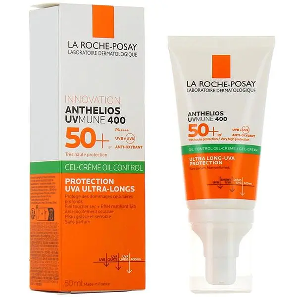 ضدآفتاب آنتلیوس لاروش پوزای مدل Anti-Shine Gel-Cream حجم 50 میل