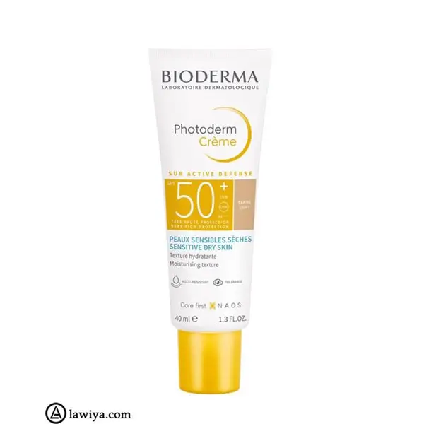 کرم ضد آفتاب بایودرما پوست حساس و خشک مدل  Bioderma Photoderm Crème SPF50+ - 2