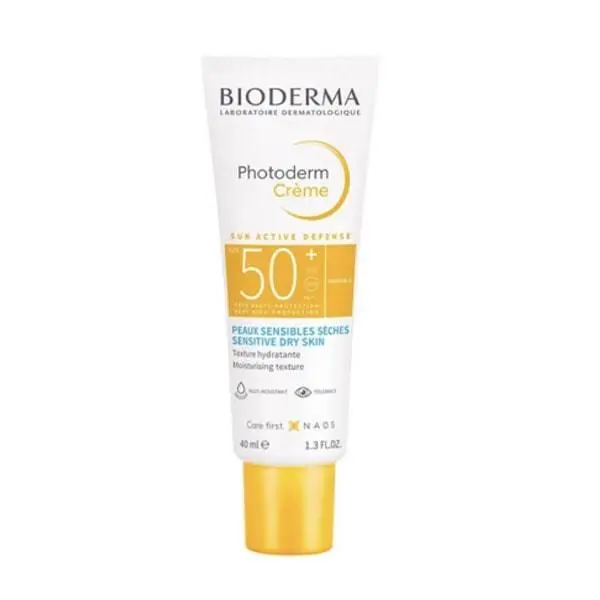کرم ضد آفتاب بایودرما پوست حساس و خشک مدل  Bioderma Photoderm Crème SPF50+ - 6