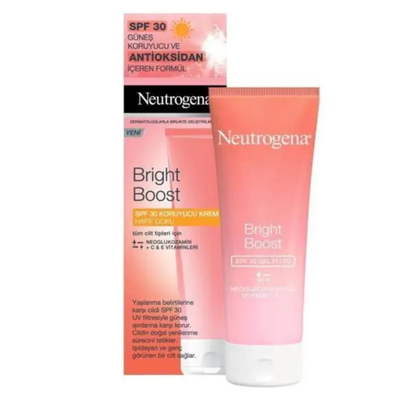 کرم ضد آفتاب روشن کننده نوتروژینا مدل Bright Boost spf30 حجم 50 میل - 4