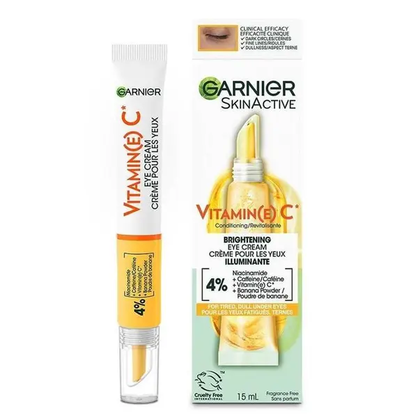 کرم دور چشم ویتامین C گارنیه (گارنیر) 15 میل Garnier Skin Naturals Vitamin C Brightening Eye Cream - 2
