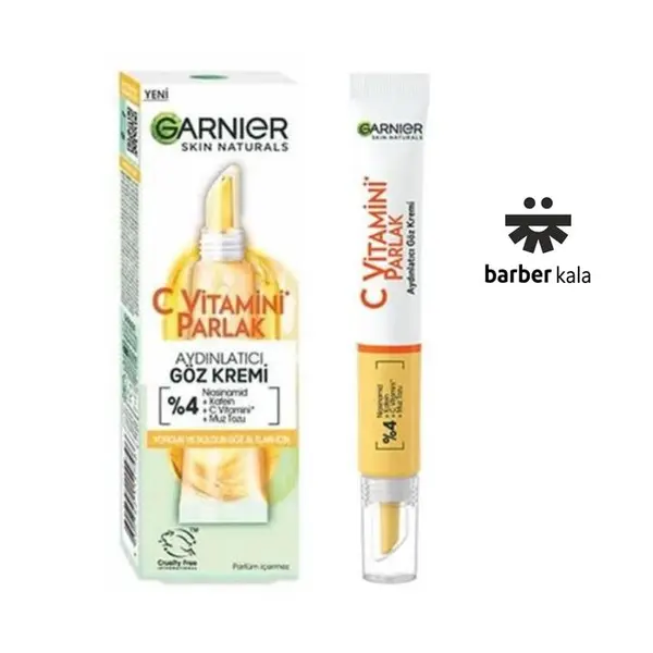 کرم دور چشم ویتامین C گارنیه (گارنیر) 15 میل Garnier Skin Naturals Vitamin C Brightening Eye Cream - 4