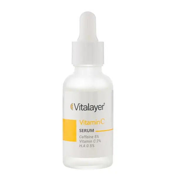 سرم دور چشم کافئین و ویتامین C ویتالیر 30ml - 6