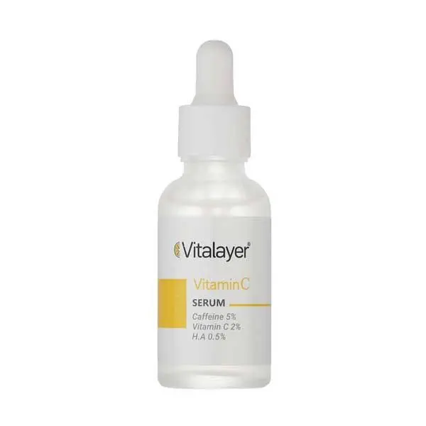 سرم دور چشم کافئین و ویتامین C ویتالیر 30ml - 3