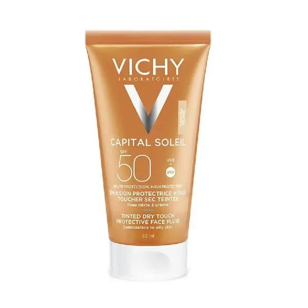 ضدآفتاب رنگی capital soleil برند ویشی با Spf ۵۰ حجم ۵۰ میل - 2