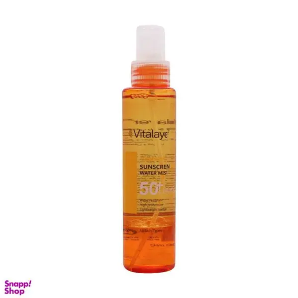 اسپری ضد آفتاب ویتامین C SPF 50 ویتالیر 150 میلی لیتر - 2