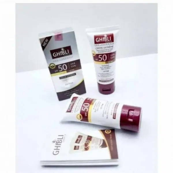 کرم ضد آفتاب جیبلی GHIBLI حاوی کرمپودر SPF50 حجم 65 میل - 3