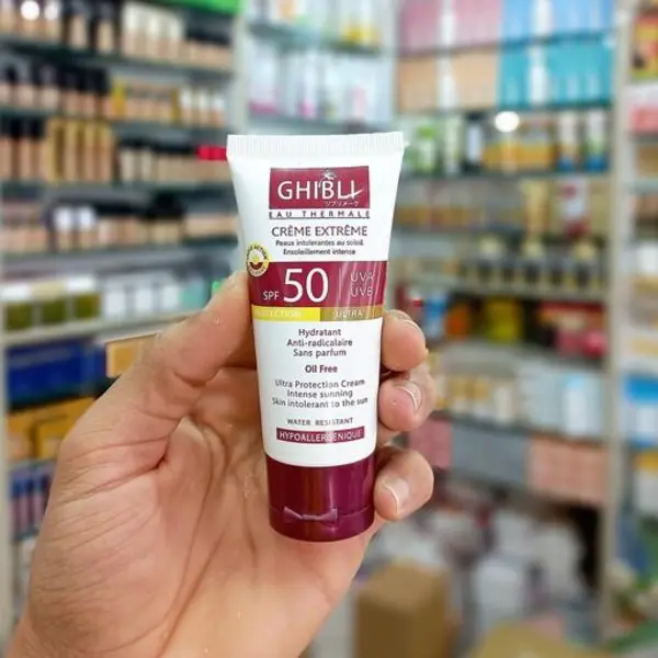 کرم ضد آفتاب جیبلی GHIBLI حاوی کرمپودر SPF50 حجم 65 میل - 2