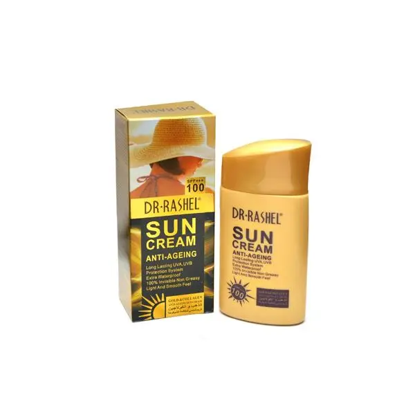 کرم ضد آفتاب دکتر راشل  ۸۰ گرم، Gold & Collagen Anti Ageing  SPF 60 - 2