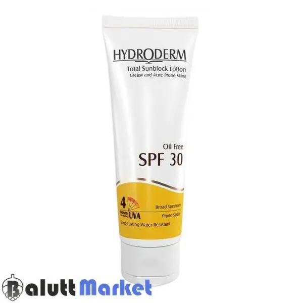 لوسیون ضد آفتاب فاقد چربی هیدرودرم مدل Greasy & Acne Prone Skins SPF30 حجم 75 میلی لیتر - بی رنگ - 6