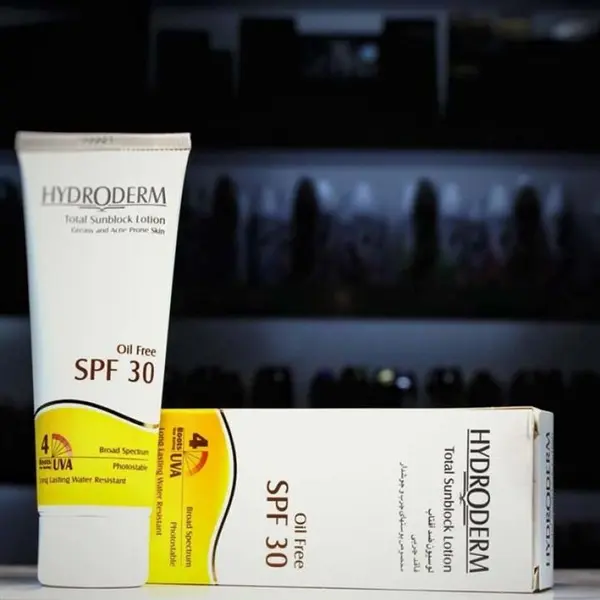 لوسیون ضد آفتاب فاقد چربی هیدرودرم مدل Greasy & Acne Prone Skins SPF30 حجم 75 میلی لیتر - بی رنگ - 2