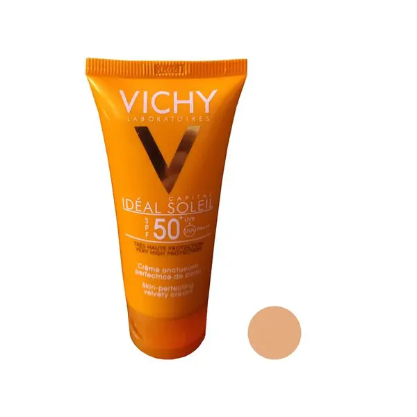 کرم ضد آفتاب ویشی سری Ideal Soleil مدل Velvety حجم 50 میلی لیتر - 2
