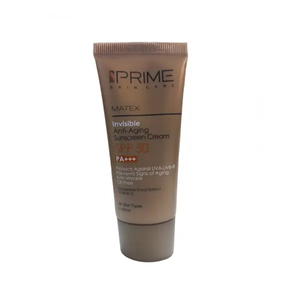 کرم ضدآفتاب و جوان کننده پریم مدل Matex SPF 50 40 میلی لیتر - 2
